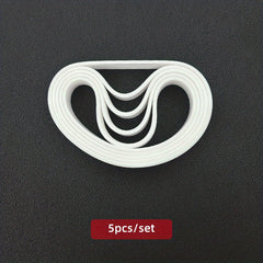 5 Pcs Silicone Bracelet Stretch Wristband for Adults Teens