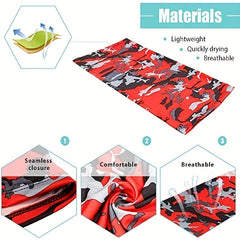 Protective Neck Scarf for Outdoor Activities
