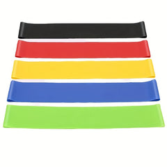5pcs Yoga Elastic Resistance Band for Legs Shaping Deep Squat Hip