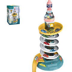 Dino Island Railcar Playset with Ferris Wheel and Music