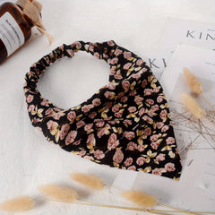 Women's Bandana Retro Floral Print Hair Scarf