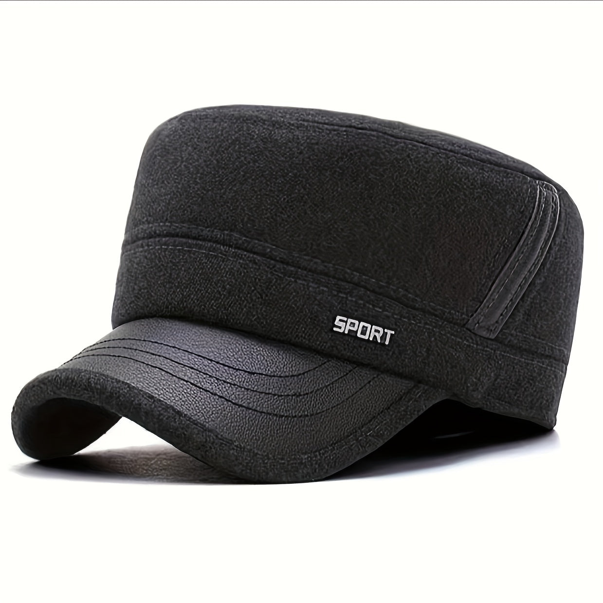 Winter Casual Windproof Warm Flat Cap For Middle aged And Elderly Men