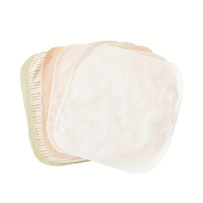 5 Pack Baby Saliva Towels for Burping and Washcloths