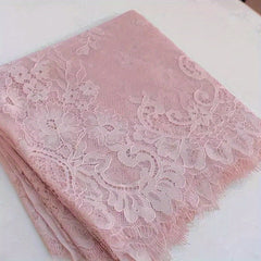 Lace Edge Trim Applique for Sewing Crafts Clothing Wedding Decor 118"x11"