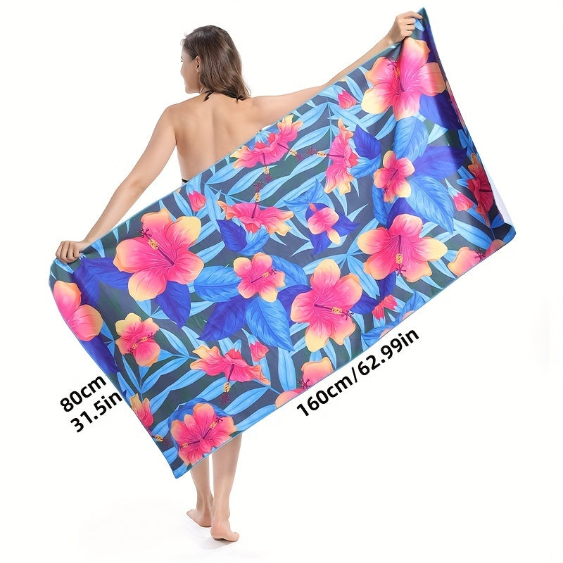 Mixed Printed Beach Towel 80x160cm Quick Drying & Absorbent
