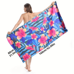Mixed Printed Beach Towel 80x160cm Quick Drying & Absorbent