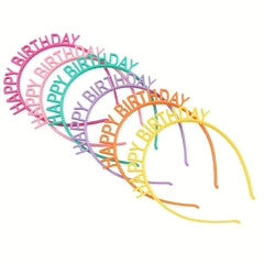5pcs Happy Birthday Headbands Party Supplies