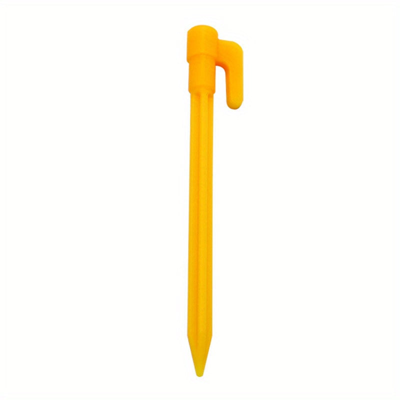 Heavy Duty Beach & Camping Tent Stakes - Windproof Plastic Nails