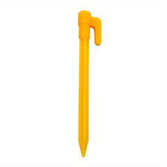 Heavy Duty Beach & Camping Tent Stakes - Windproof Plastic Nails