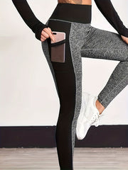 3 Pack Plus Size Sports Leggings Set Women's Plus Size Yoga Pants 3pcs Set