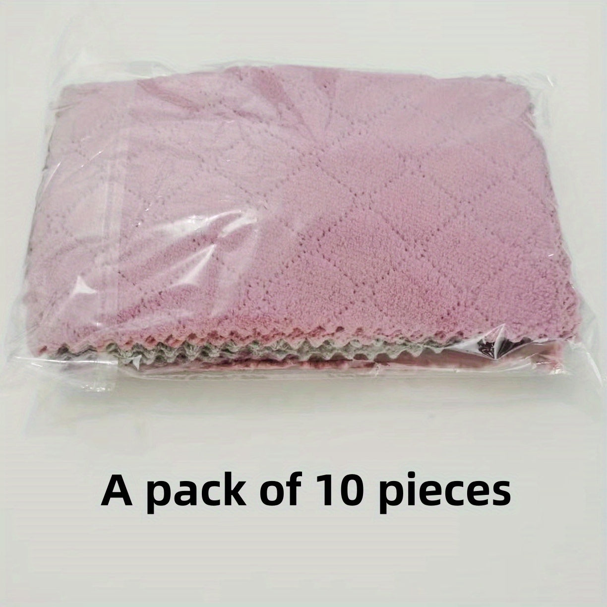 Double Sided Dishwashing Towel, Non-stick, Thickened, Water Absorption