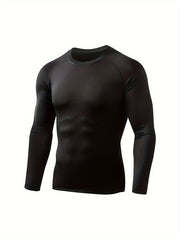 Men's Compression Shirt Set for Sports and Workouts