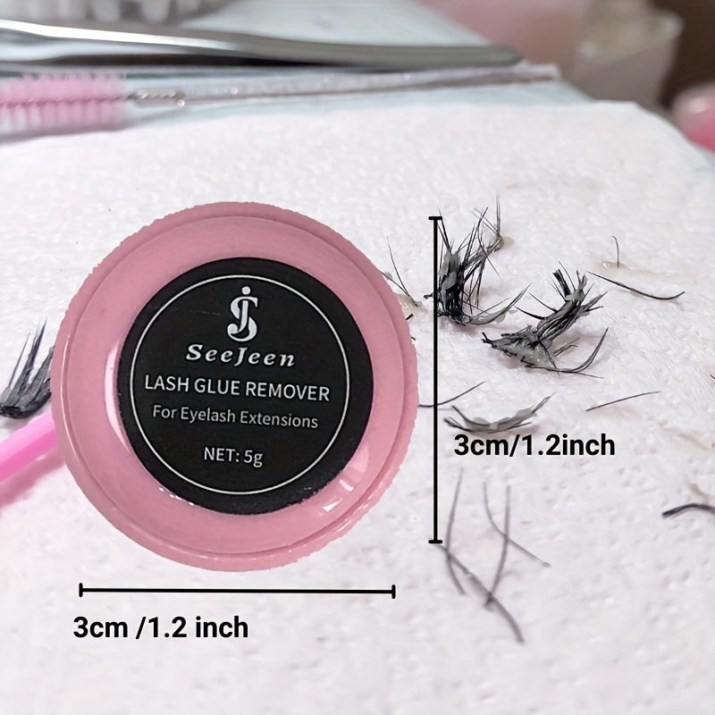 Jeen Eyelash Glue Remover Cream 5g Strawberry Flavor