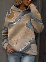 Casual Kangaroo Pocket Hoodie Long Sleeve Sweatshirt
