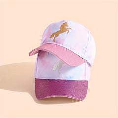 Unicorn Baseball Cap Sunshade Hat for Kids