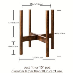 Cross Flower Stand Planter Stand Flower Pot Rack Flower Holder