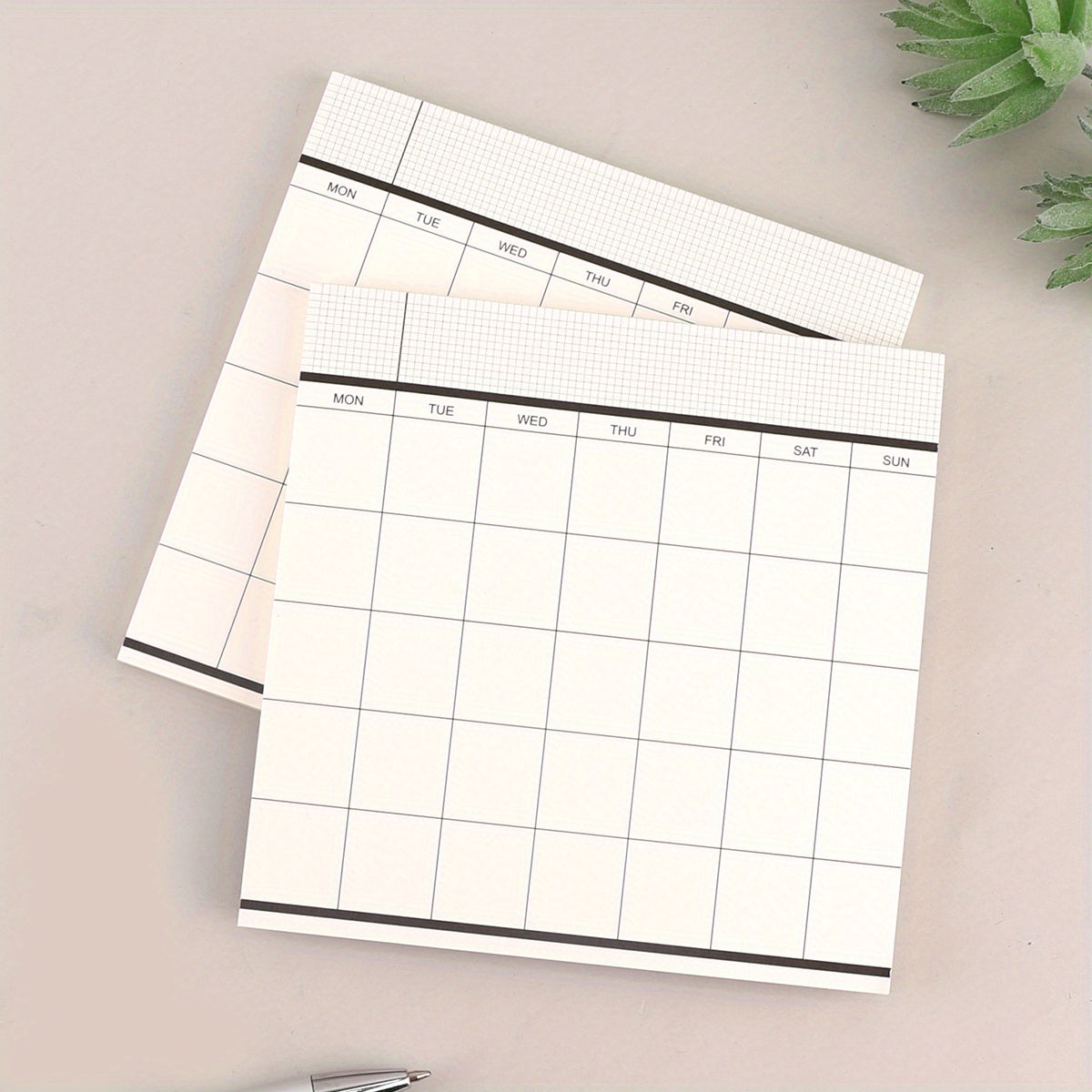 1pc Business Schedule Planner Tear-Off Notebook Monthly Plan To-Do List