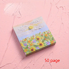 Vibrant Painting Sticky Notes for Students