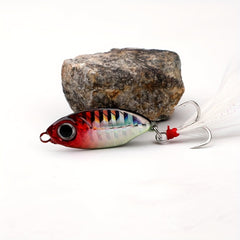 10g Metal Jig With Treble Hook Fishing Bait