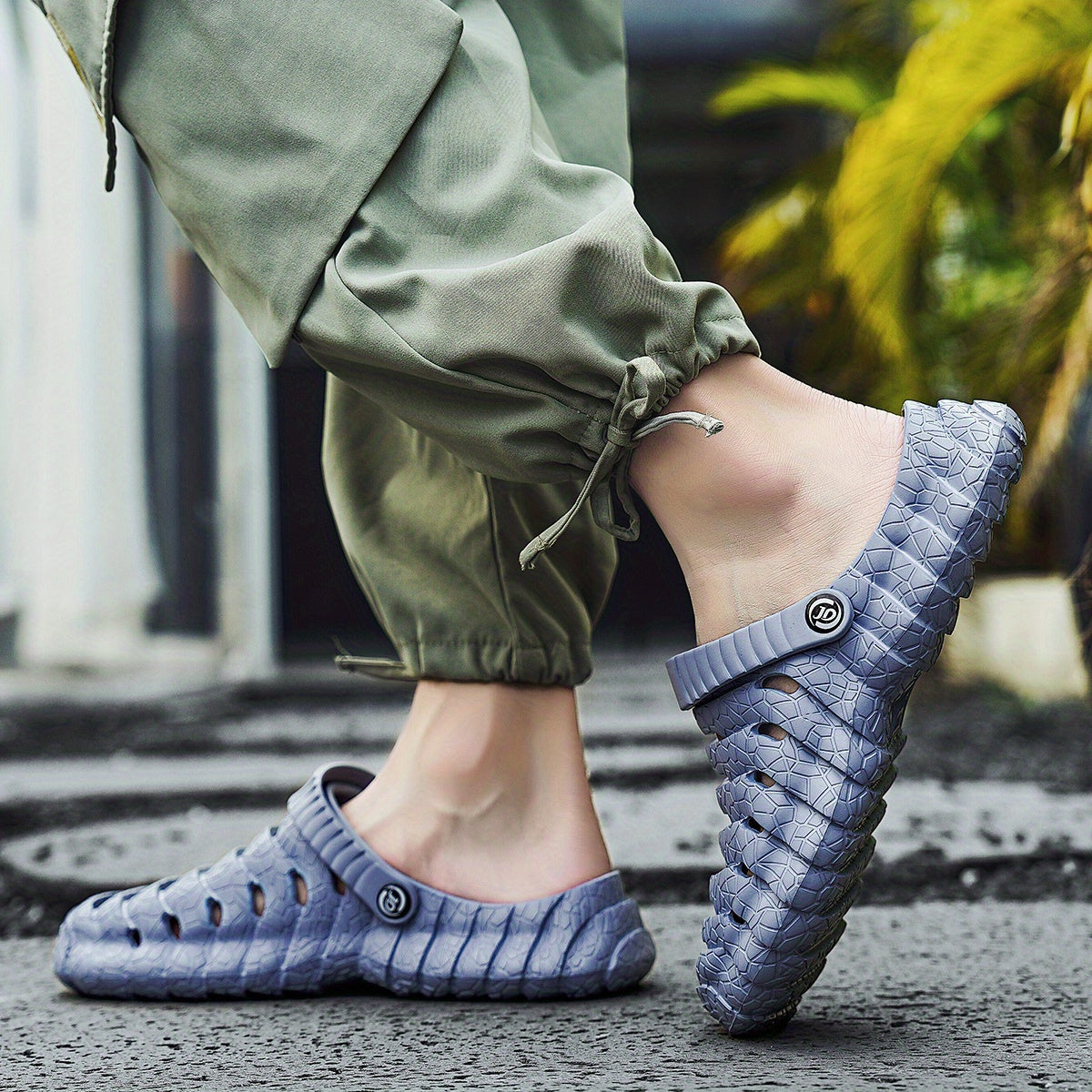Men's Clogs Garden Shoes Lightweight Hollow Out Sandals