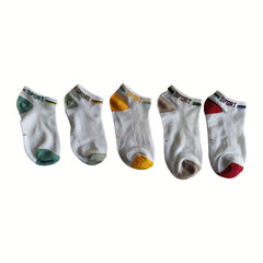 Kids Dino & Car & Space Graphic Boat Socks, Size 9-11