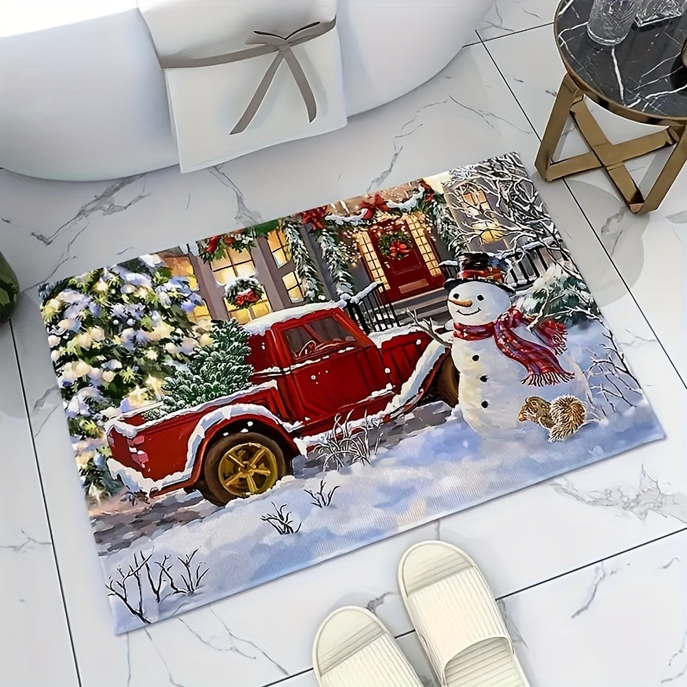 Non Slip Christmas Door Mat Indoor Outdoor 39 88 59