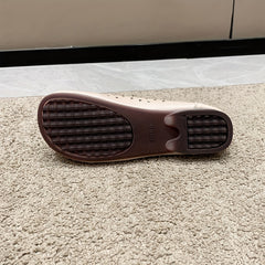 Women's Hollow Out Flat Slip-On Soft Sole Shoes