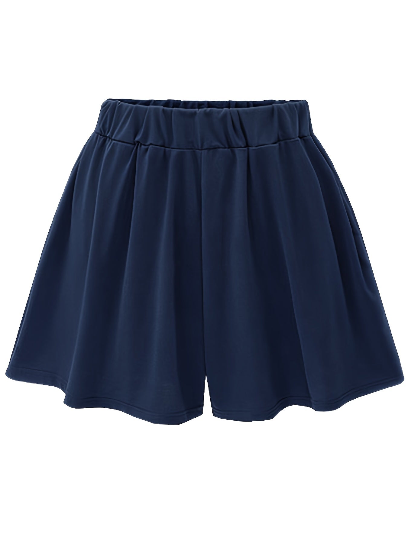 Women's Plus High Rise High Stretch Basic Shorts