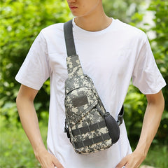Camouflage Messenger Bag Tactical Outdoor Sports Camping Fishing