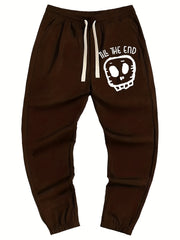 Men s Drawstring Pocket Sweatpants Loose Casual Comfy Jogger Pants