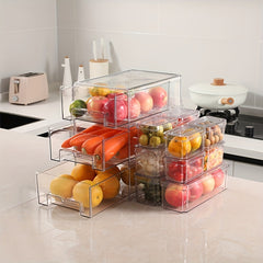 7pcs Refrigerator Storage Box - Kitchen Freezer Fresh keeping Box
