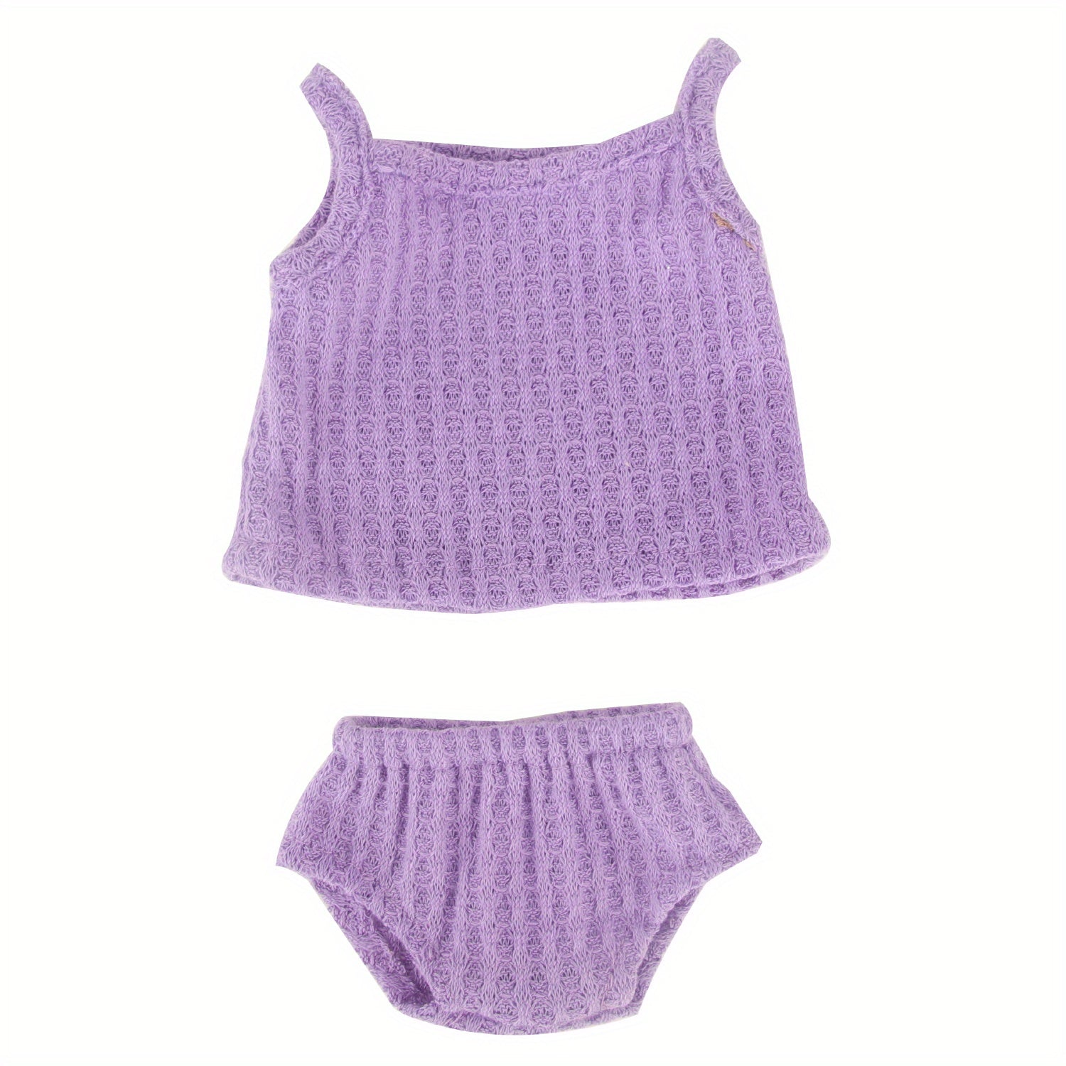 Doll Outfit Set - Vest and Panties, Comfortable Clothes (Doll Not Included)