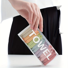 14pcs Compressed Disposable Washcloths Portable Cotton Facial Cleansing Towel