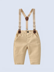 Baby Bib Pants Kids Party Wear Suspender Pants