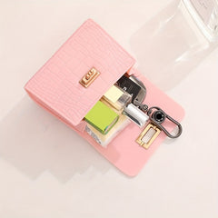 Crocodile Pattern Jelly Bag Kids Handbag Coin Purse Crossbody Bag
