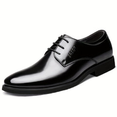 Men's Lace Up Derby Shoes Business Formal Wedding Events