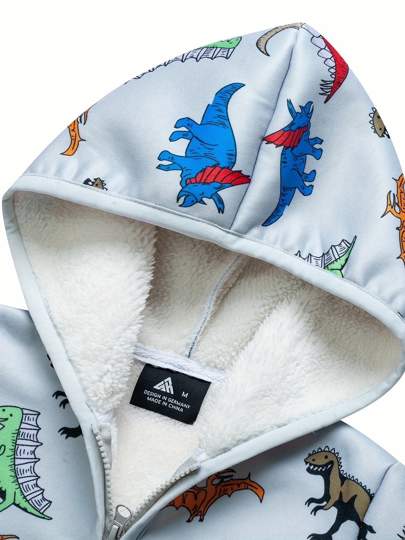 Boys Fleece Hoodie Jacket Baby's Warm Coat