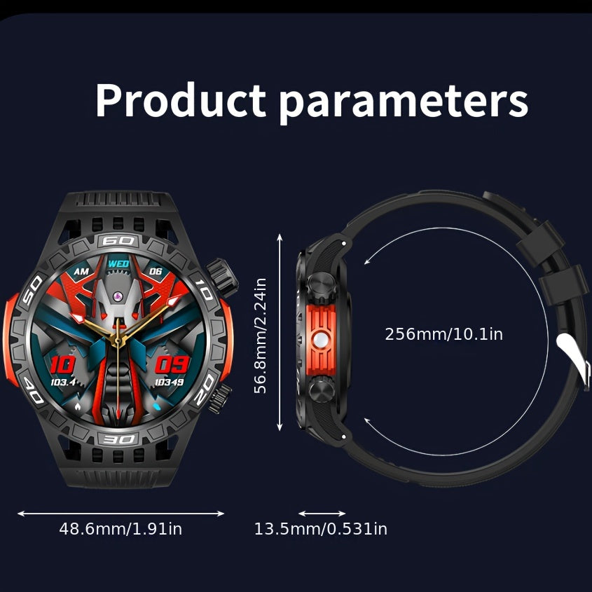 Smartwatch SOS Flashlight 3 Touch Water Resistant 450mAh 360p Display