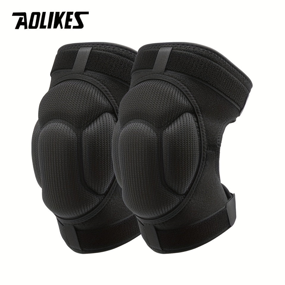 Adjustable Knee Pads Thick Sponge Cushion Protection & Anti Slip Safety
