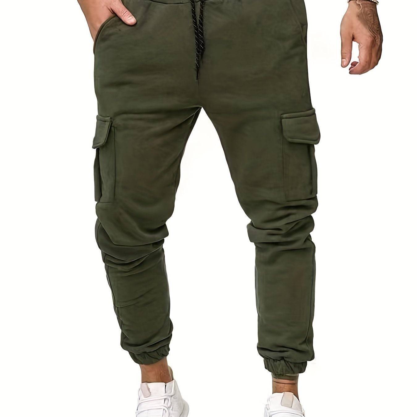 Men s Cargo Sweatpants Hip Hop Joggers