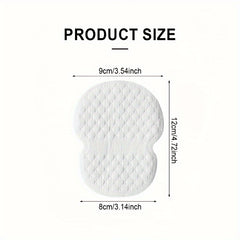 Underarm Sweat Pads 60pcs Disposable Invisible Comfortable Hot Summer Men Women