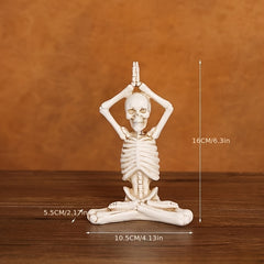 Halloween Skull Resin Decoration Collectible Toy