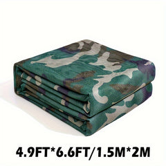 300D Camo Burlap Camouflage Netting for Camping Concealment Blinds