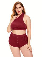 Tank Top & Shorts Lingerie Set for Women