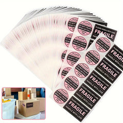 100 Destroying Stickers Pack Self Adhesive Labels