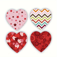 500pcs Heart Shaped Birthday Party Sticker Scrapbooking Label