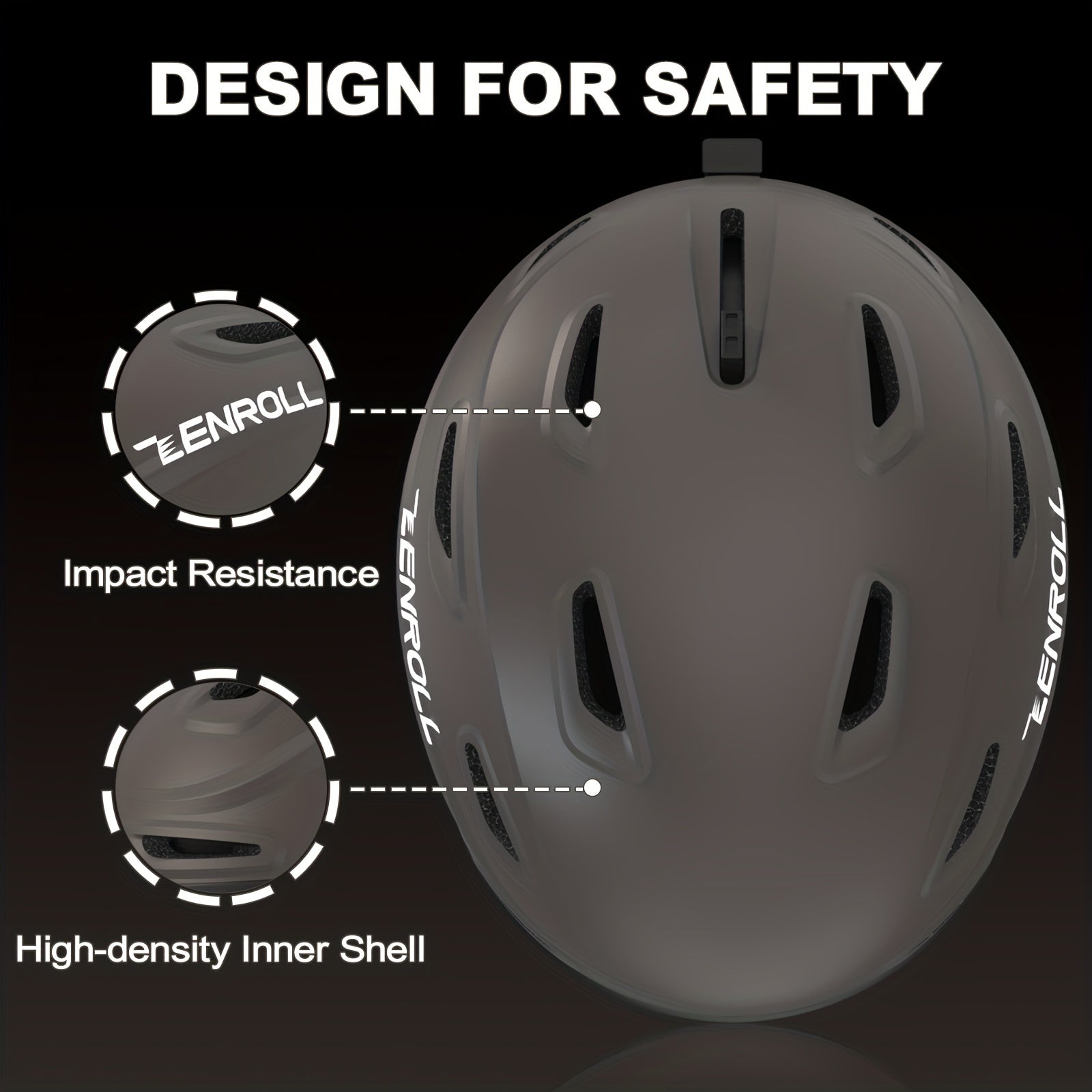 Ski Helmet Snowboard Helmet For Men&Women