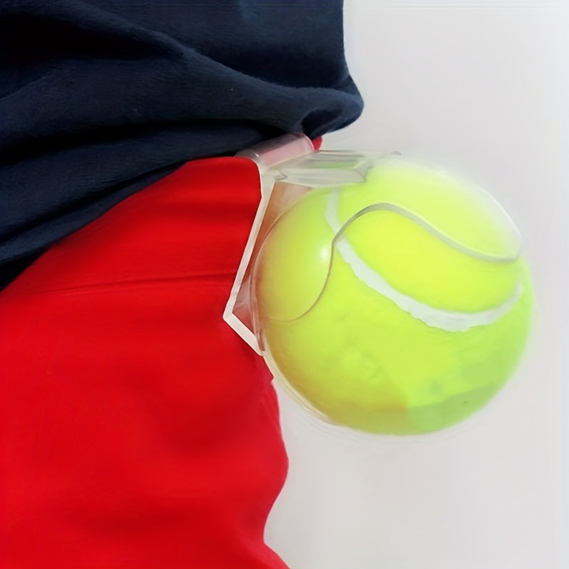 Transparent Tennis Ball Clip Plastic Tennis Holder
