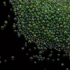 UV Glass Bubble Beads Pack 0.4-3mm Mixed Water Droplet Shape for DIY Jewelry