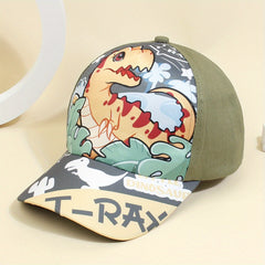 Kids Dinosaur Sports Baseball Cap Toddler Sunshade Cap Boys Girls